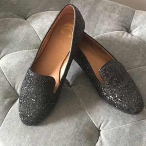 Black sparkle women’s shoes